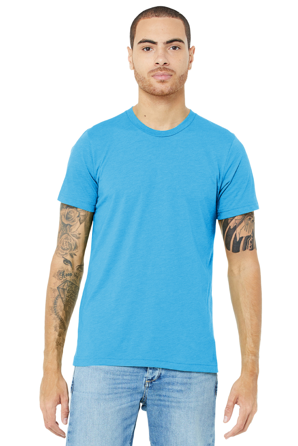BELLA+CANVAS Unisex Triblend Short Sleeve Tee. BC3413 359