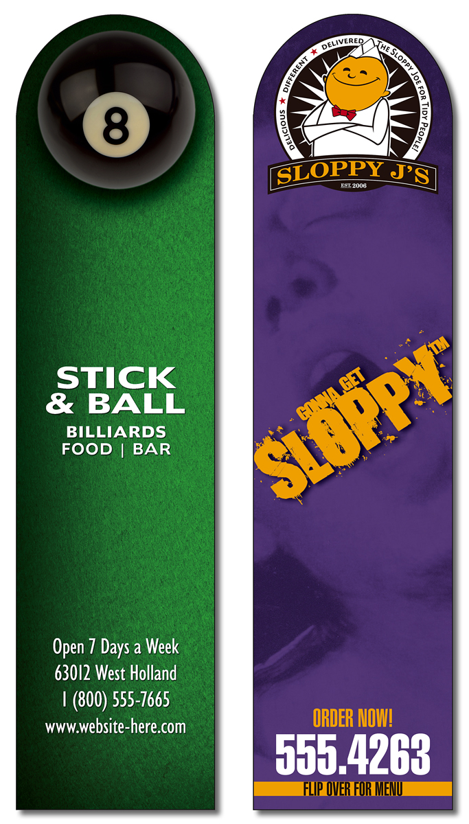 Bookmark - 1.75x7 Laminated with Round Tip - 14 pt. 2