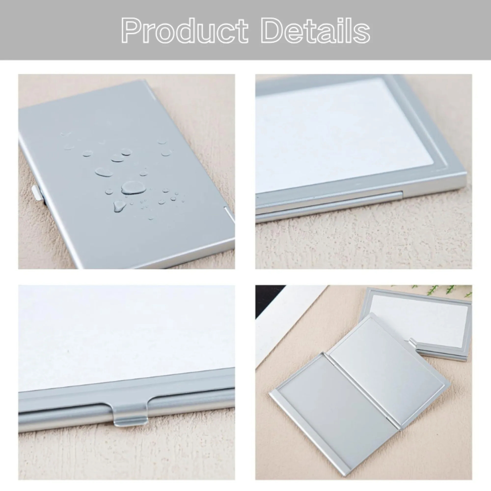 Portable Alloy Business Card Case 3