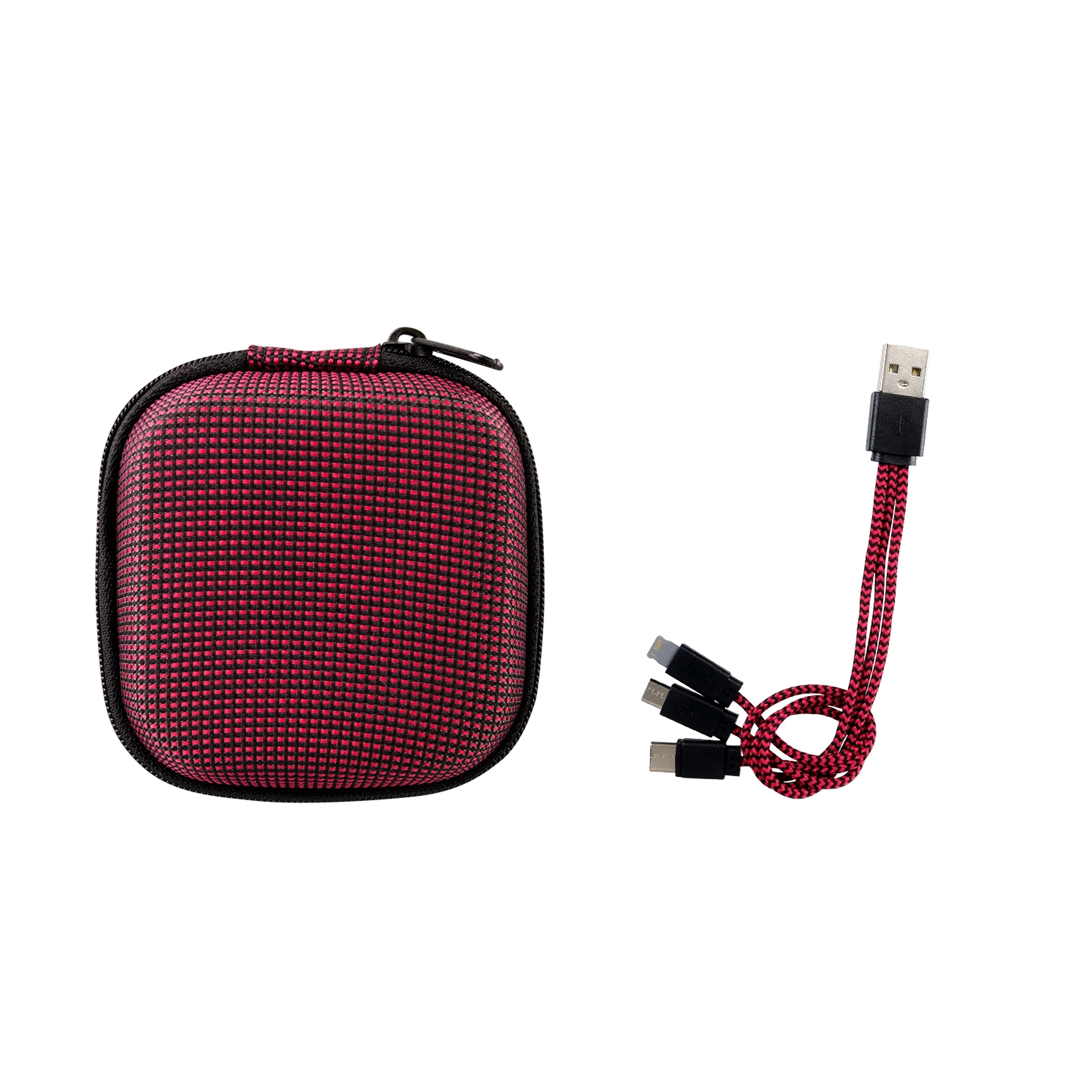Textured 3-in-1 Charging Cable Set 2