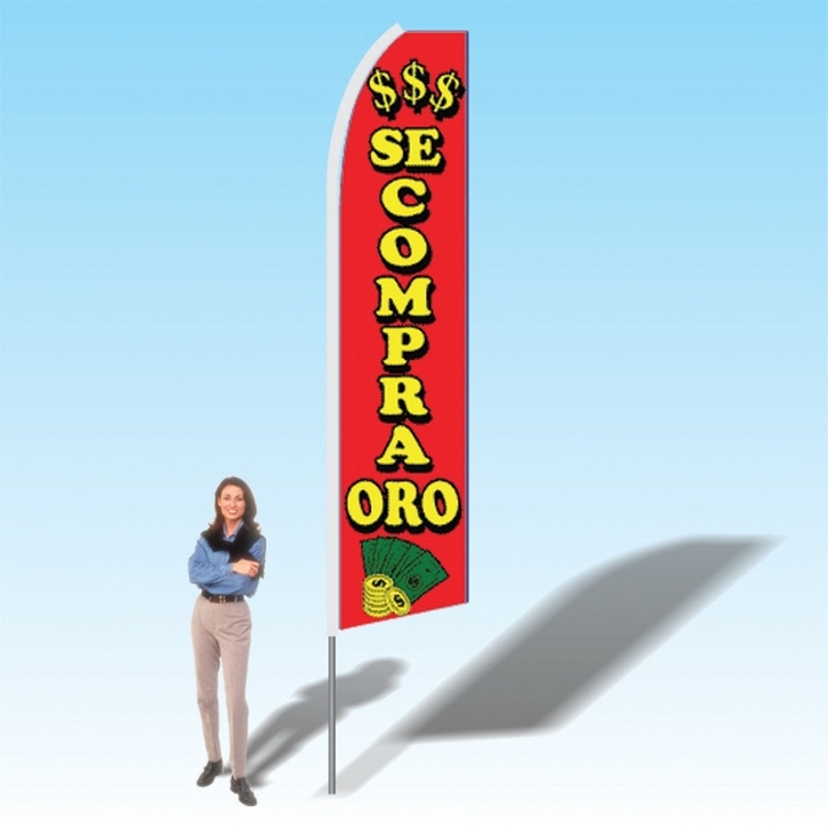 15FT We Buy Gold Advertising Banner Flag 2