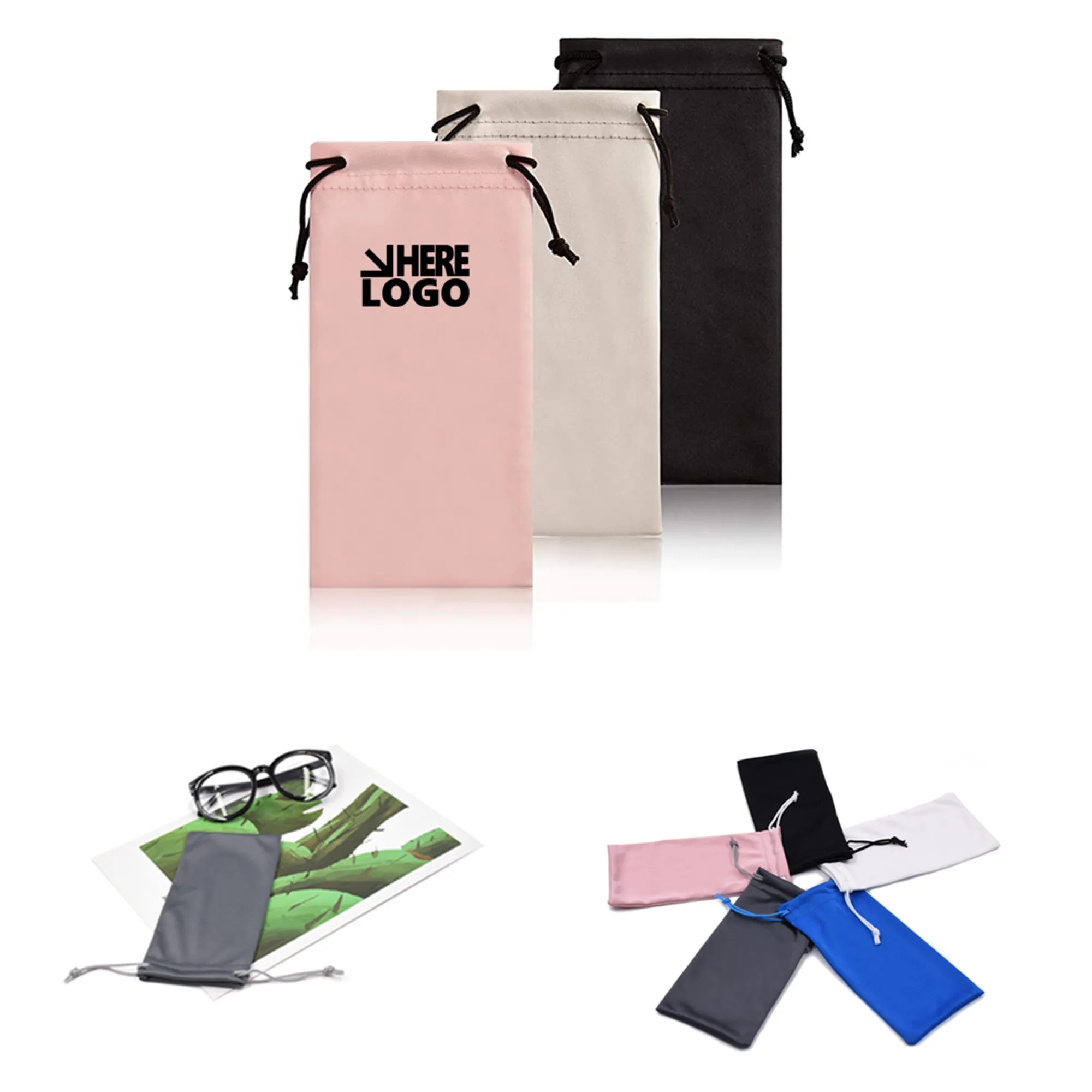 Drawstring Eyeglass Pouch 4