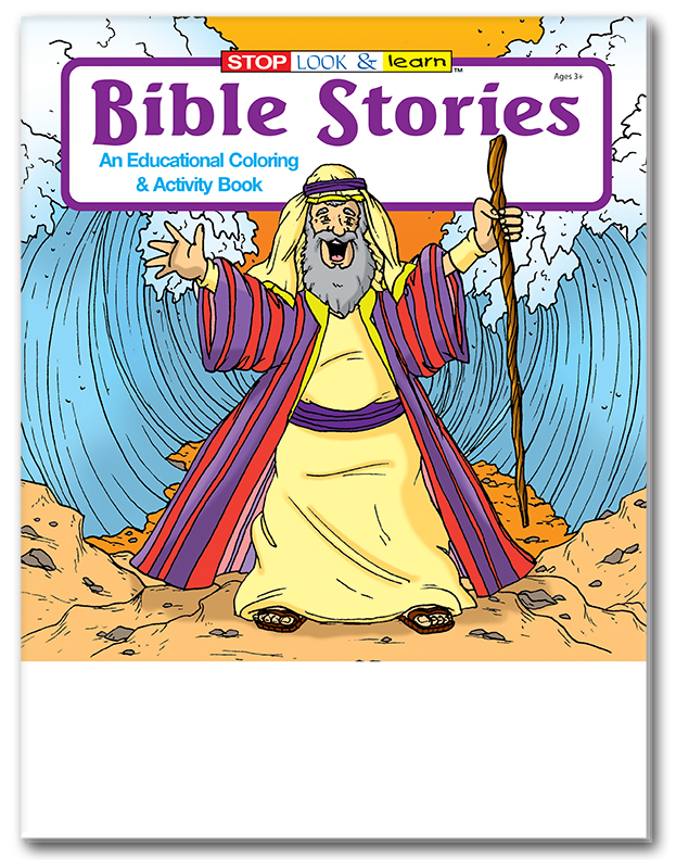 COLORING SET - Bible Stories Coloring Book Fun Pack 1