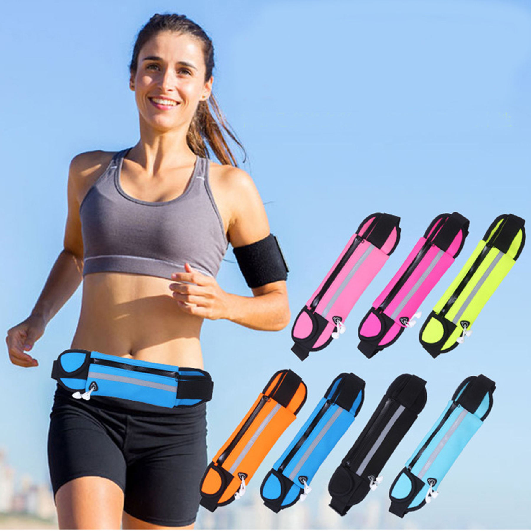 Waist Pack Running Belt Pouch 4