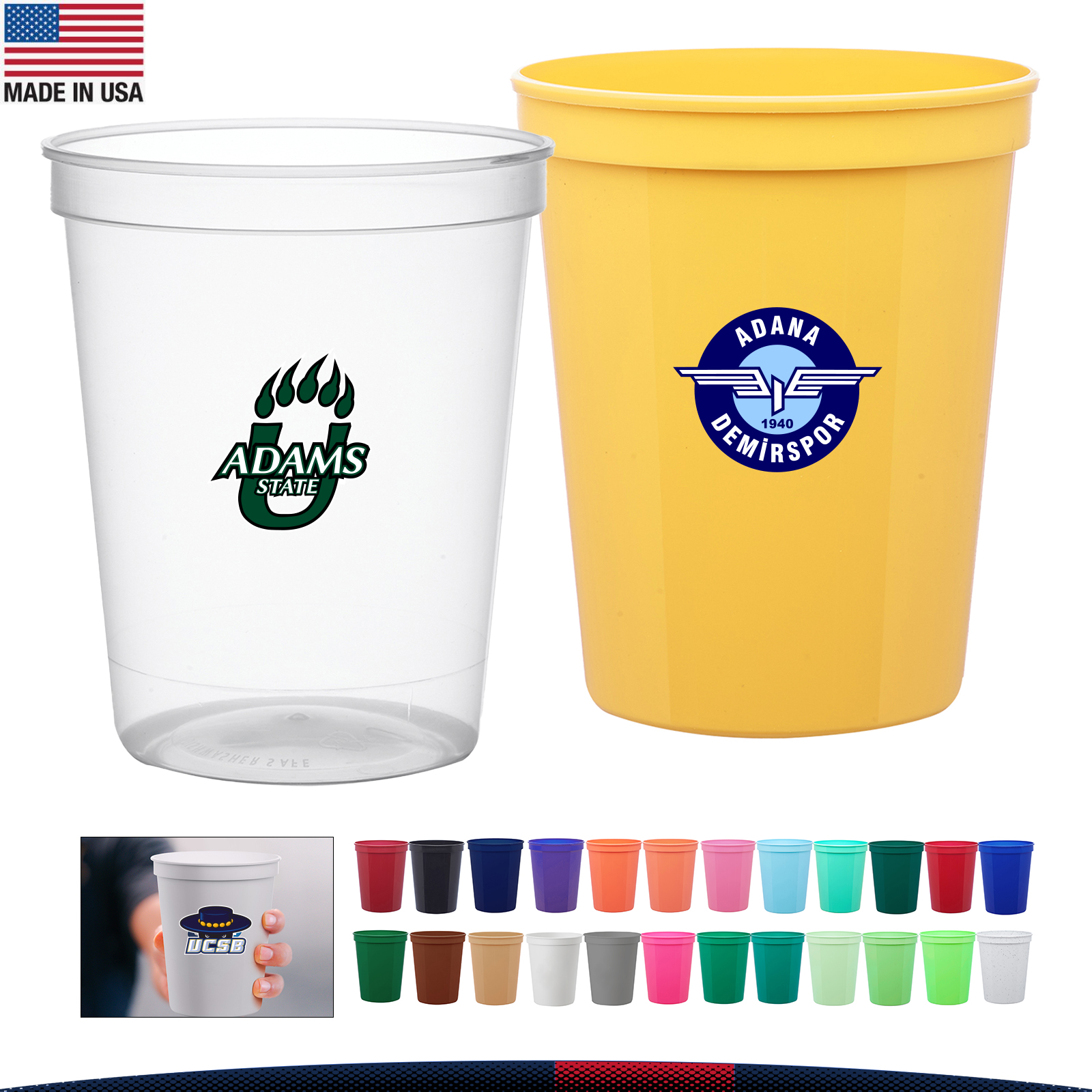 16 oz. Kazza Stadium Cups 18