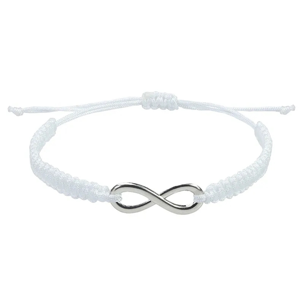 Woven Wristband with Stainless Steel Accent 3