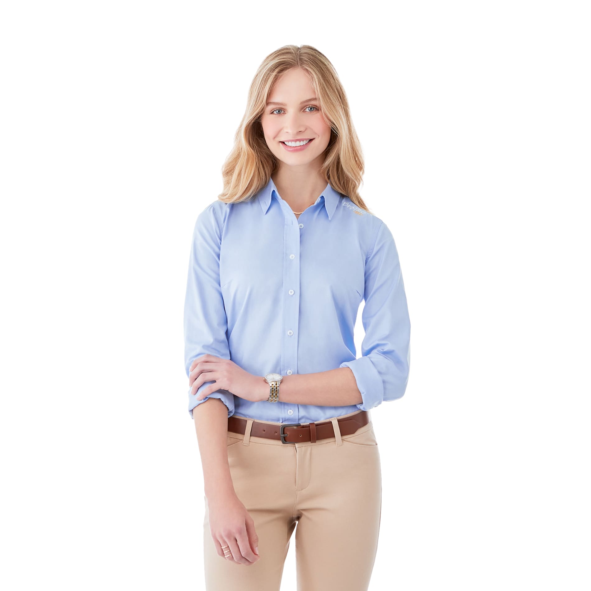 Women's IRVINE Oxford LS Shirt 38