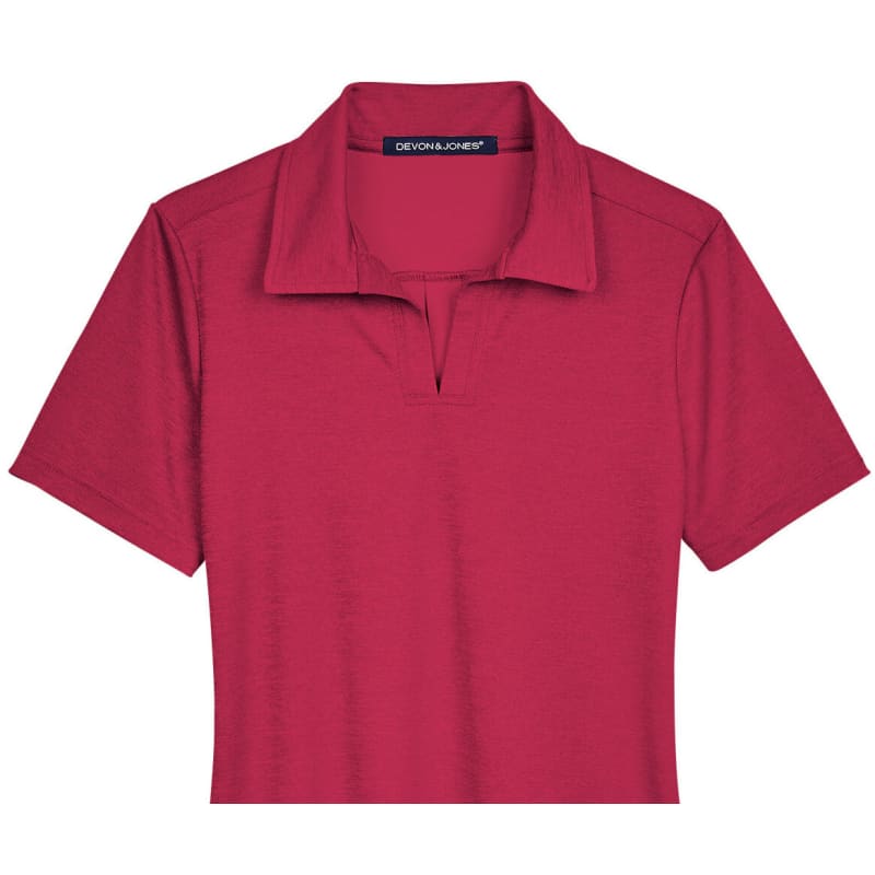 Devon & Jones CrownLux Performance™ Ladies' Address Melange Polo 13