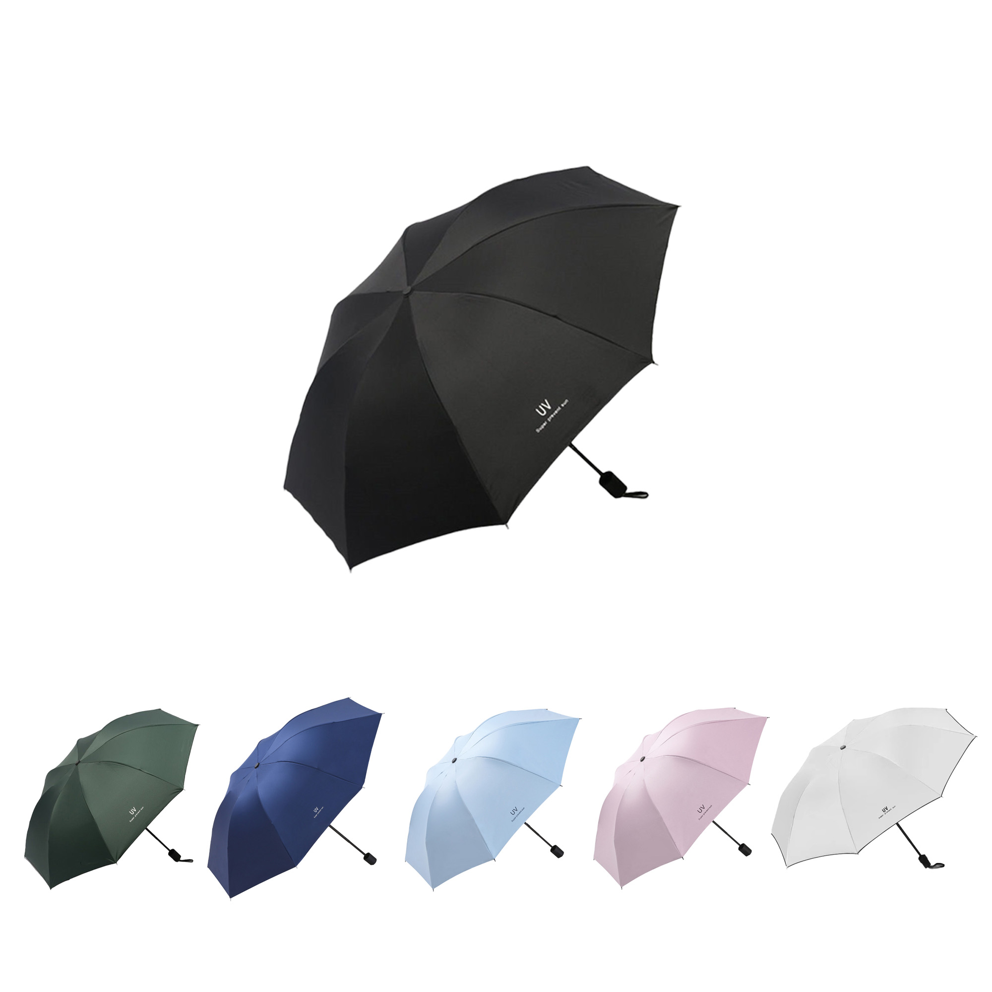 39-Inch Arc Folding UV Umbrella 1