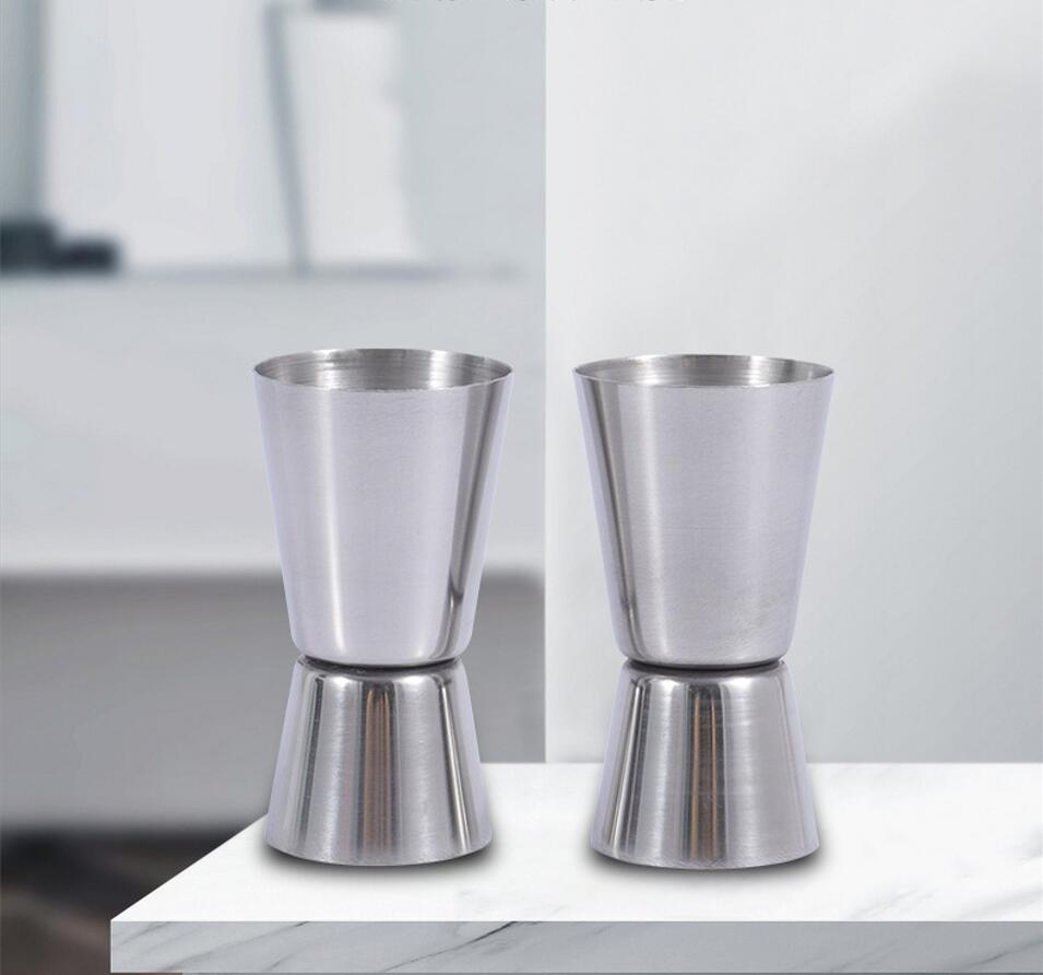Stainless Steel Double head Straight Measuring Cup 1