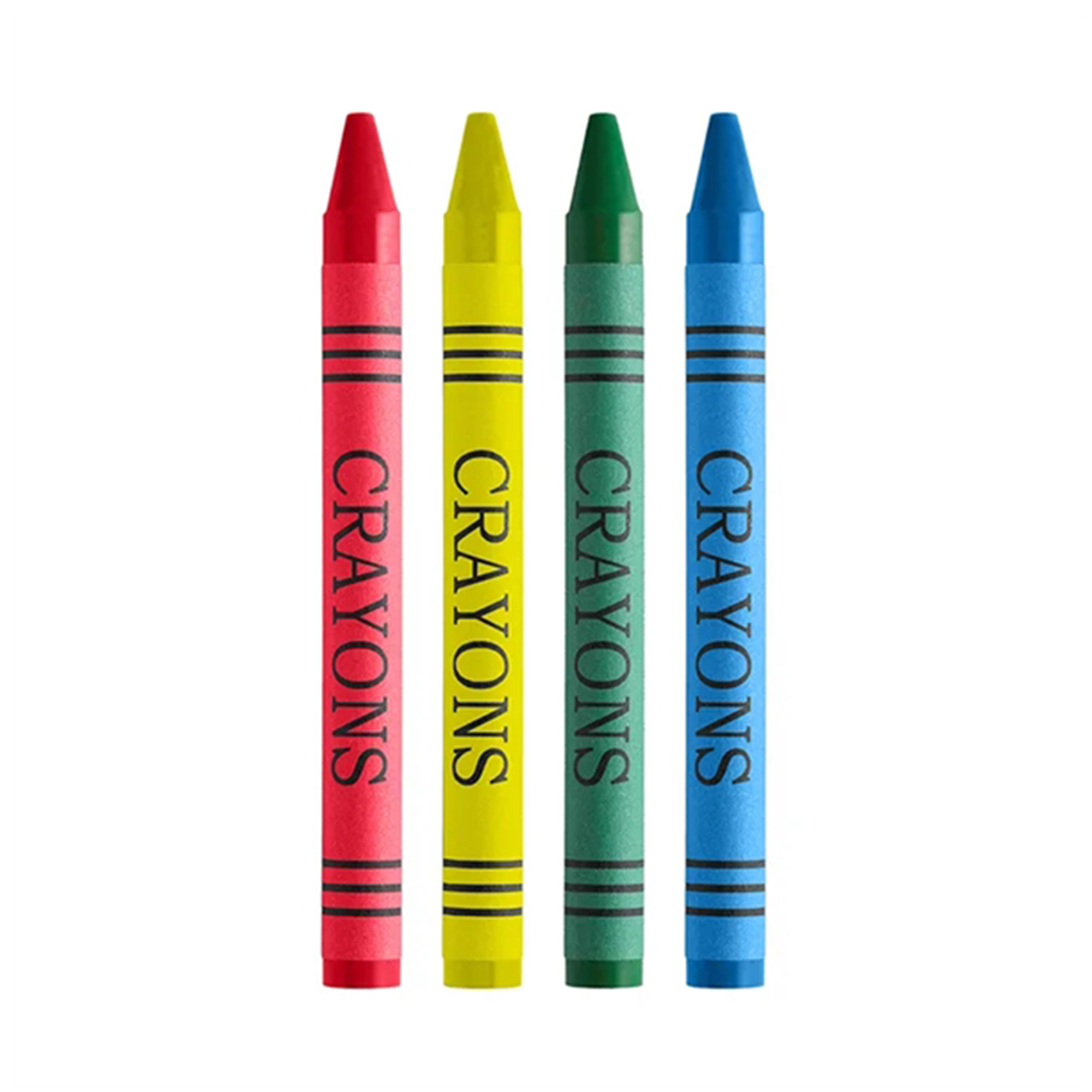 4 Pack Crayons 4