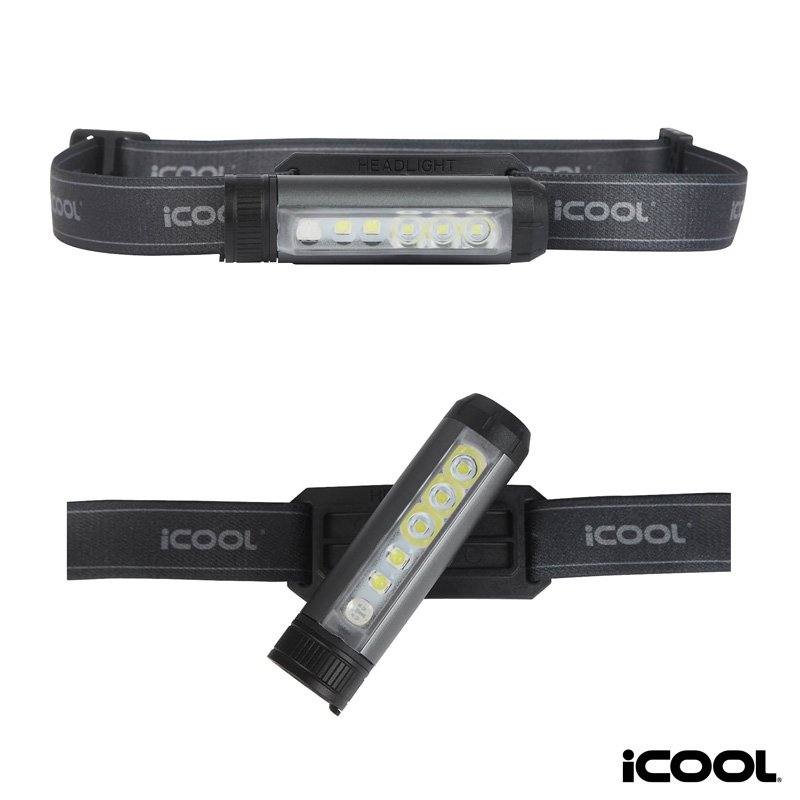 iCOOL Templeton Rechargeable LED Headlamp 8