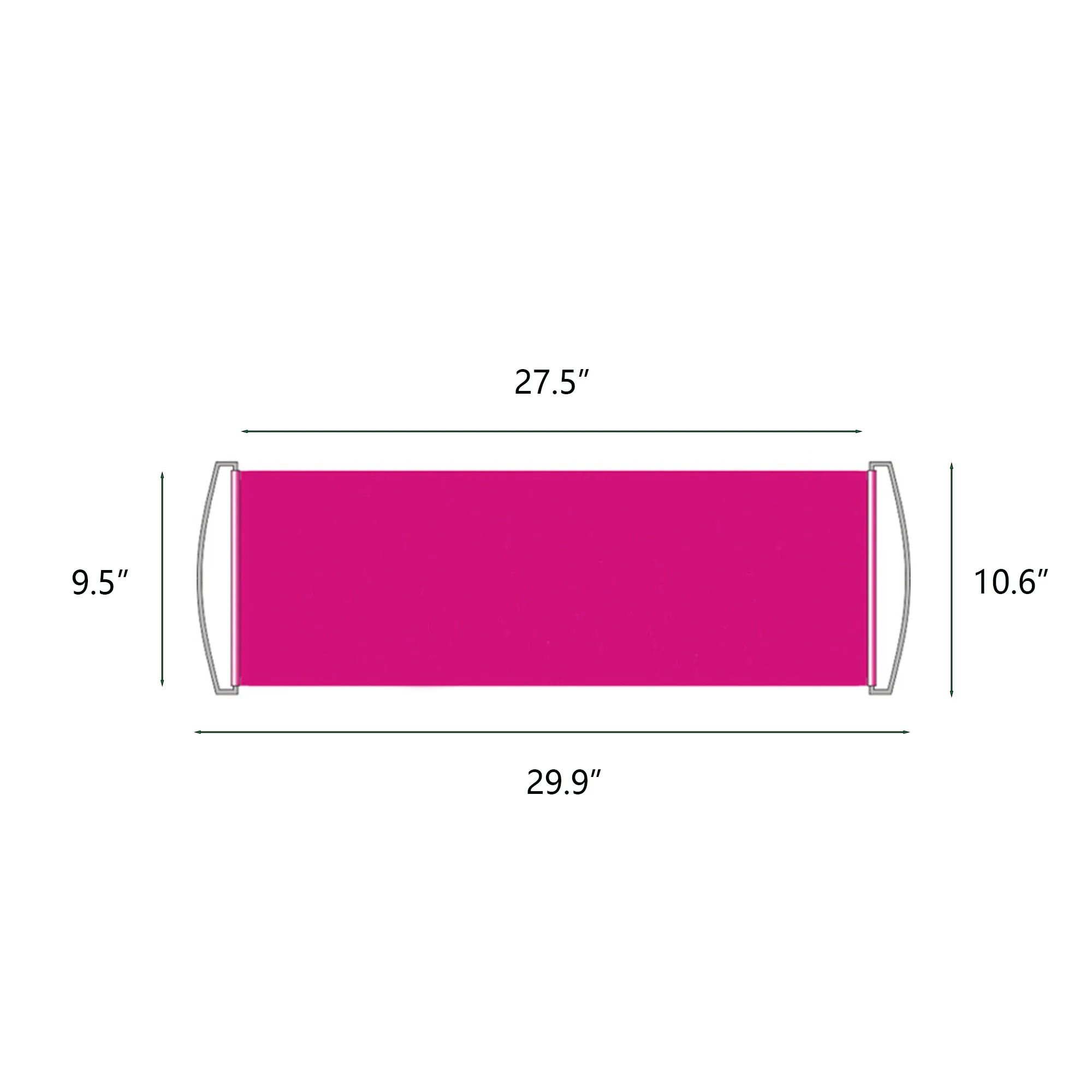 Pongee Handheld Banner MOQ 100 PCS 3
