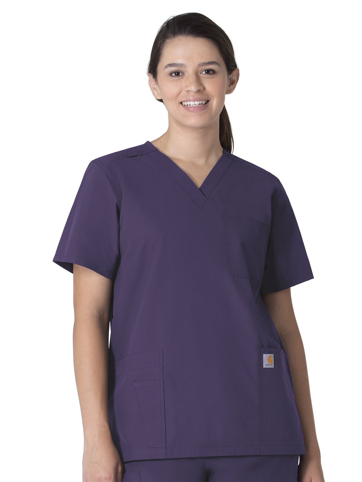 Force Essentials Unisex Seven-Pocket Modern Fit V-Neck Top