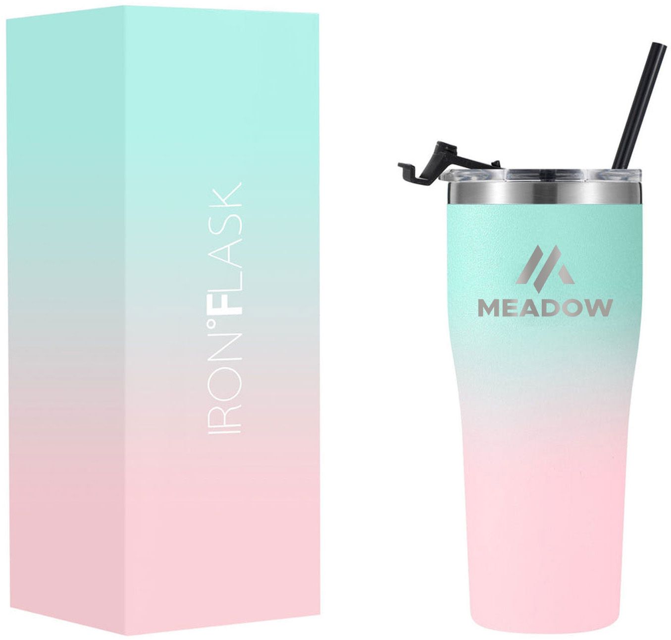 IRON FLASK ROVER TUMBLER GRADIENT COLORS 24 OZ