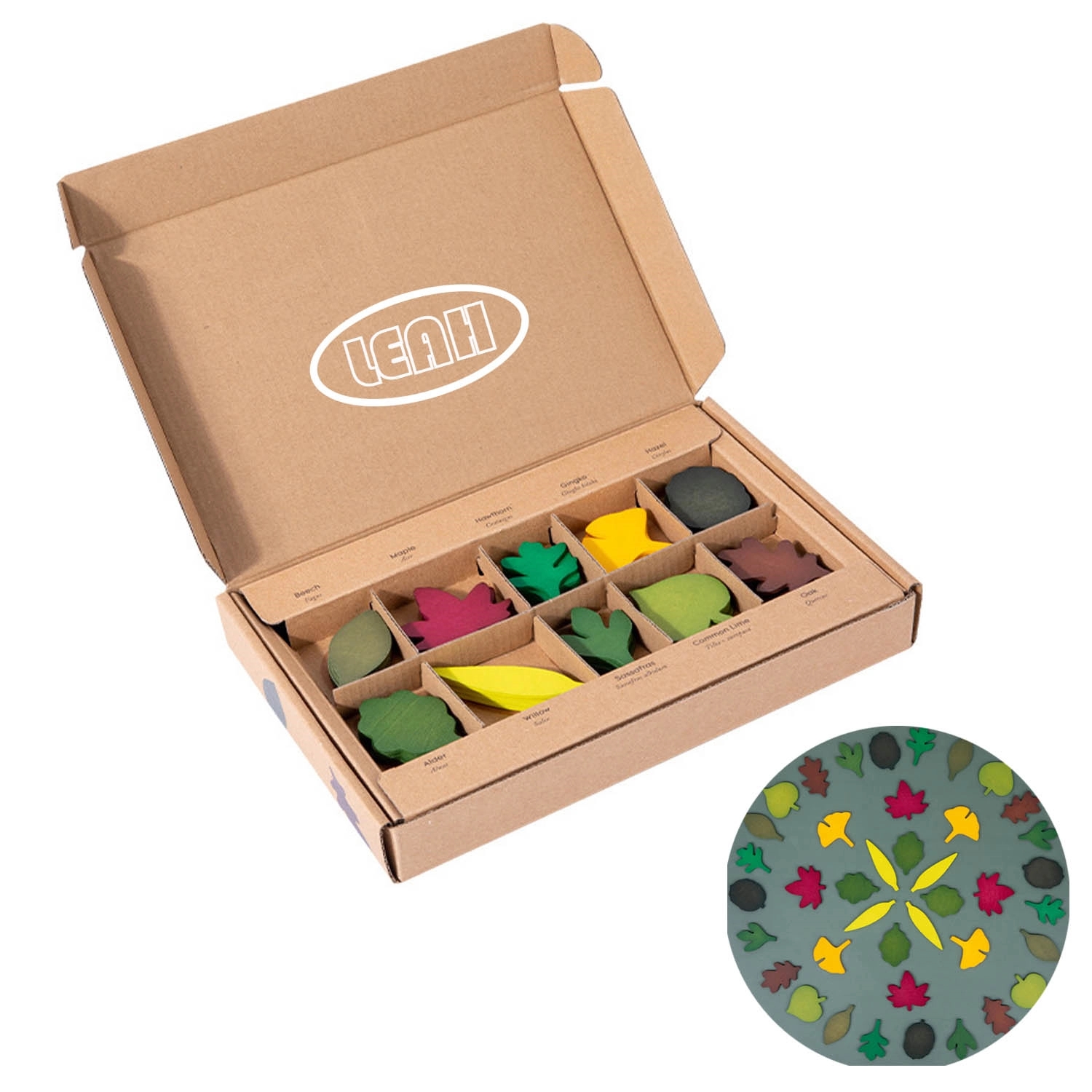 Leaf Wooden Jigsaw Puzzles 2