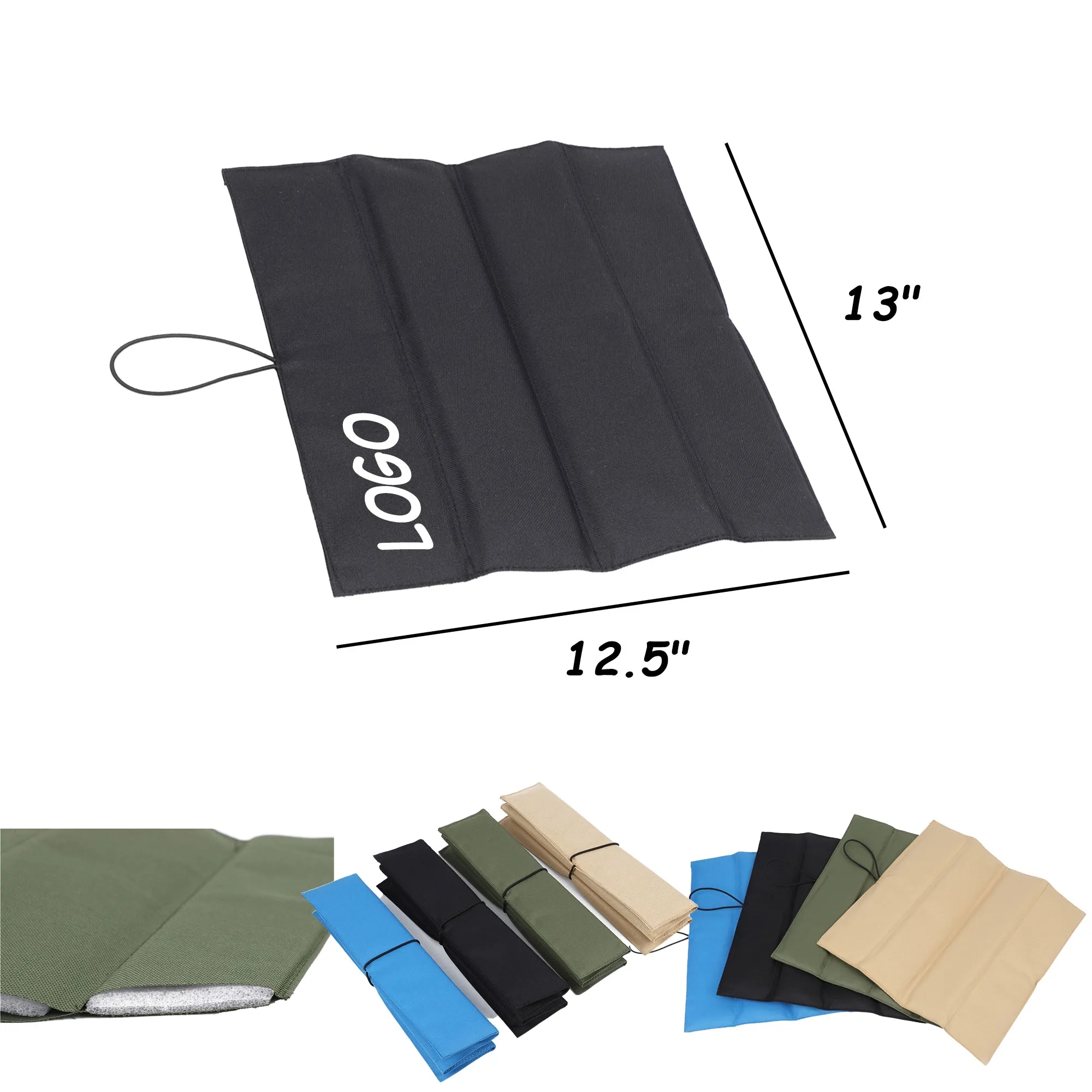 MOQ 1O Portable Four Folding Cushion Bench Stadium 2