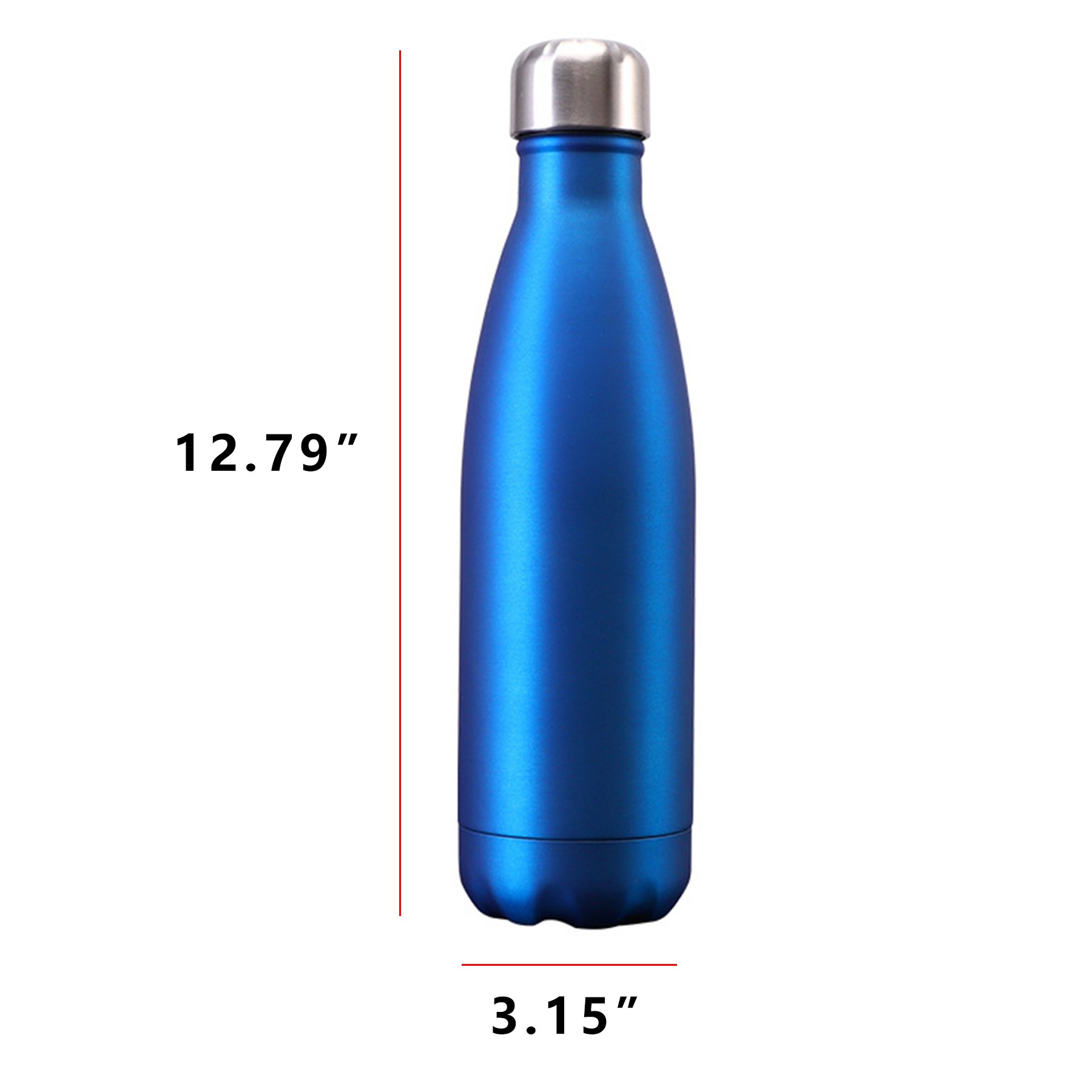 23.7 Oz Double Wall Insulated Coke Bottle, custom water bottle with logo imprint 4