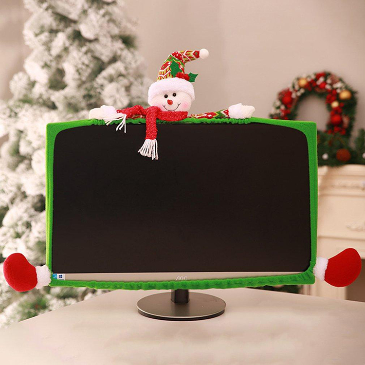 Christmas Cartoon Computer Dust Cover 2