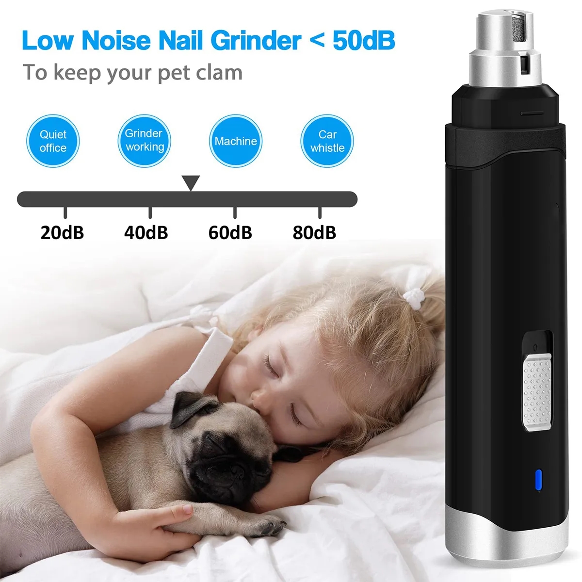 Rechargeable Pet Nail Trimmer 7