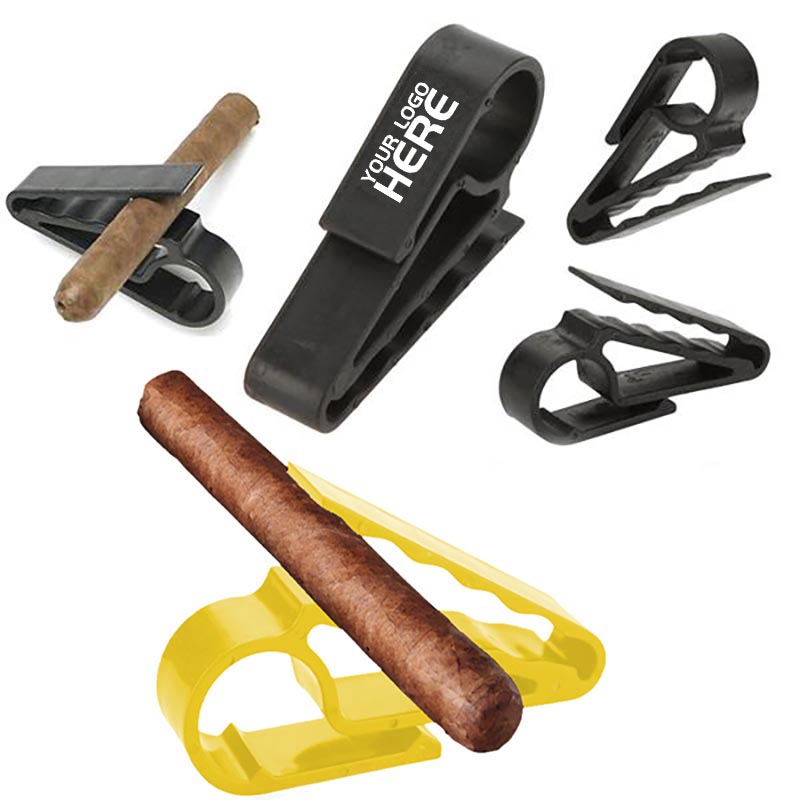 Golfer Cigar Holder Grip Clip 1