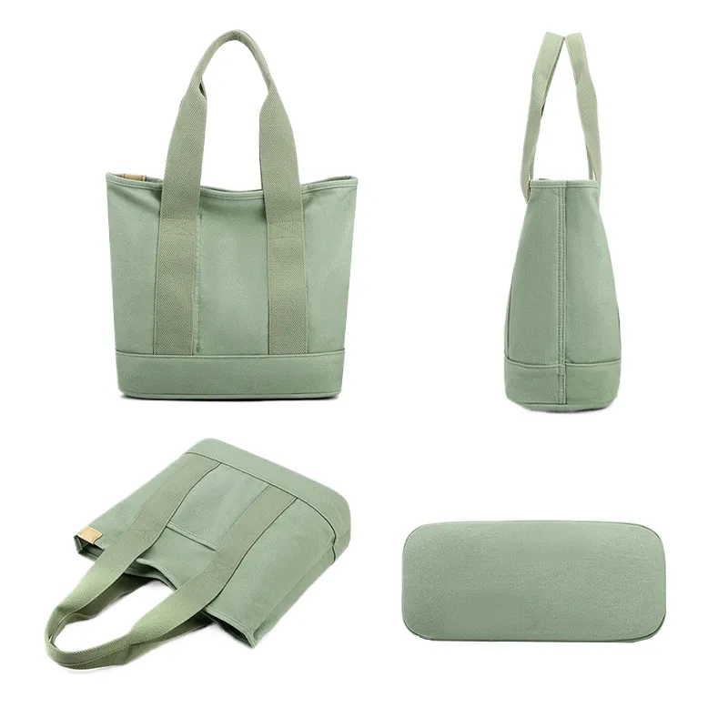 Canvas Crossbody Tote Bag 7
