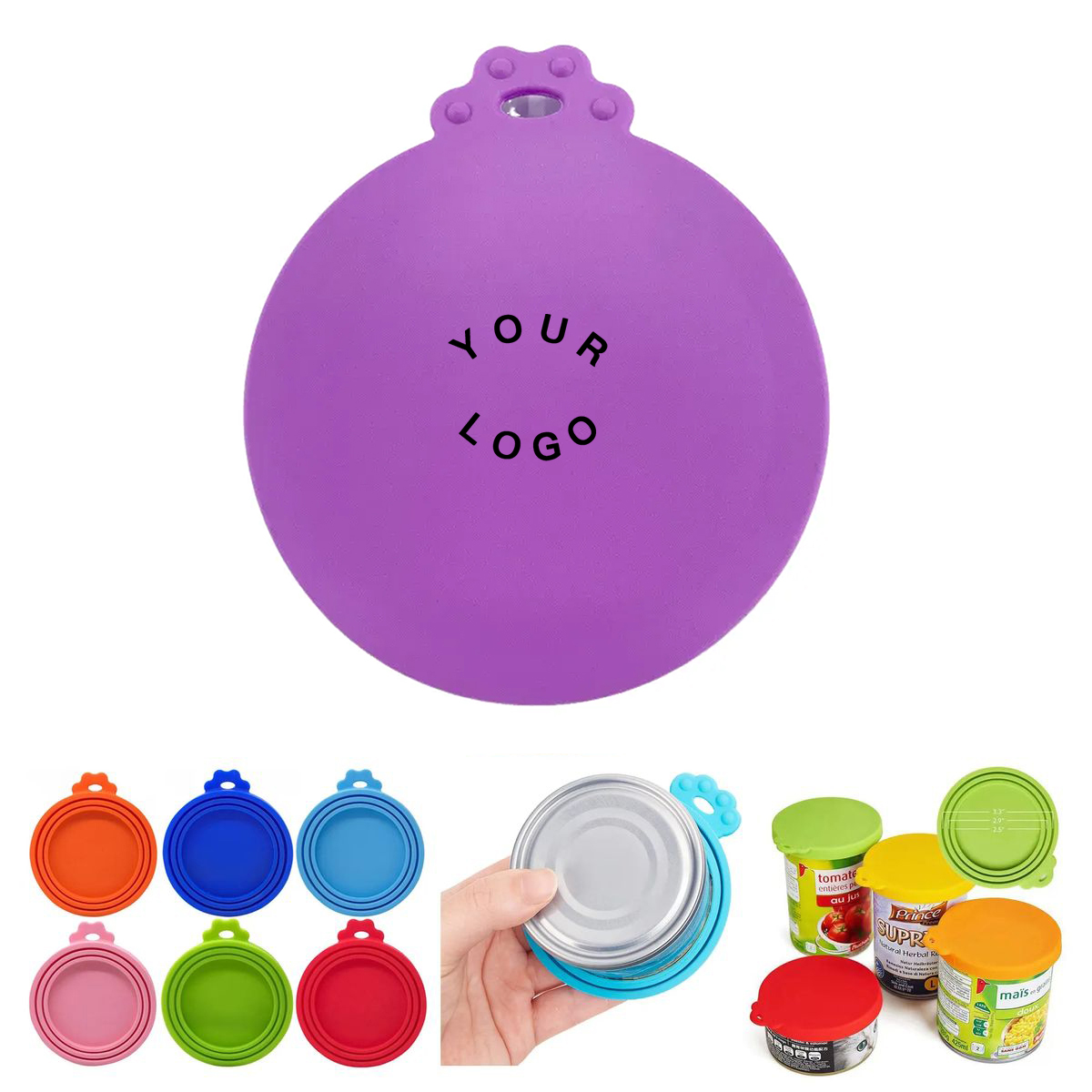 Flexible Silicone Pet Can Lid for Daily Use 6