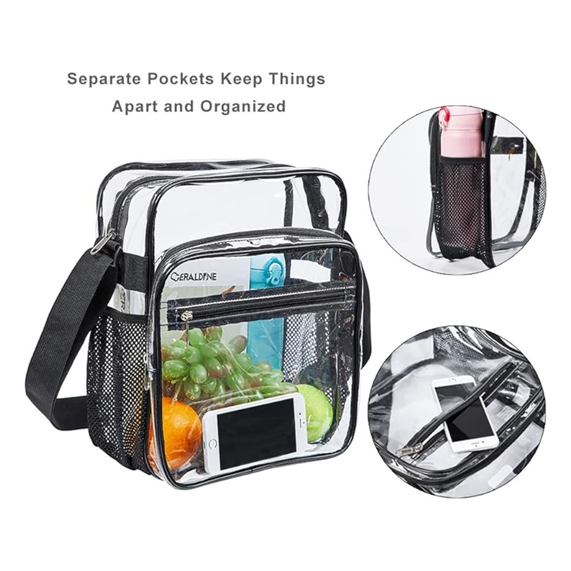 Crossbody Clear Shoulder Bag 2
