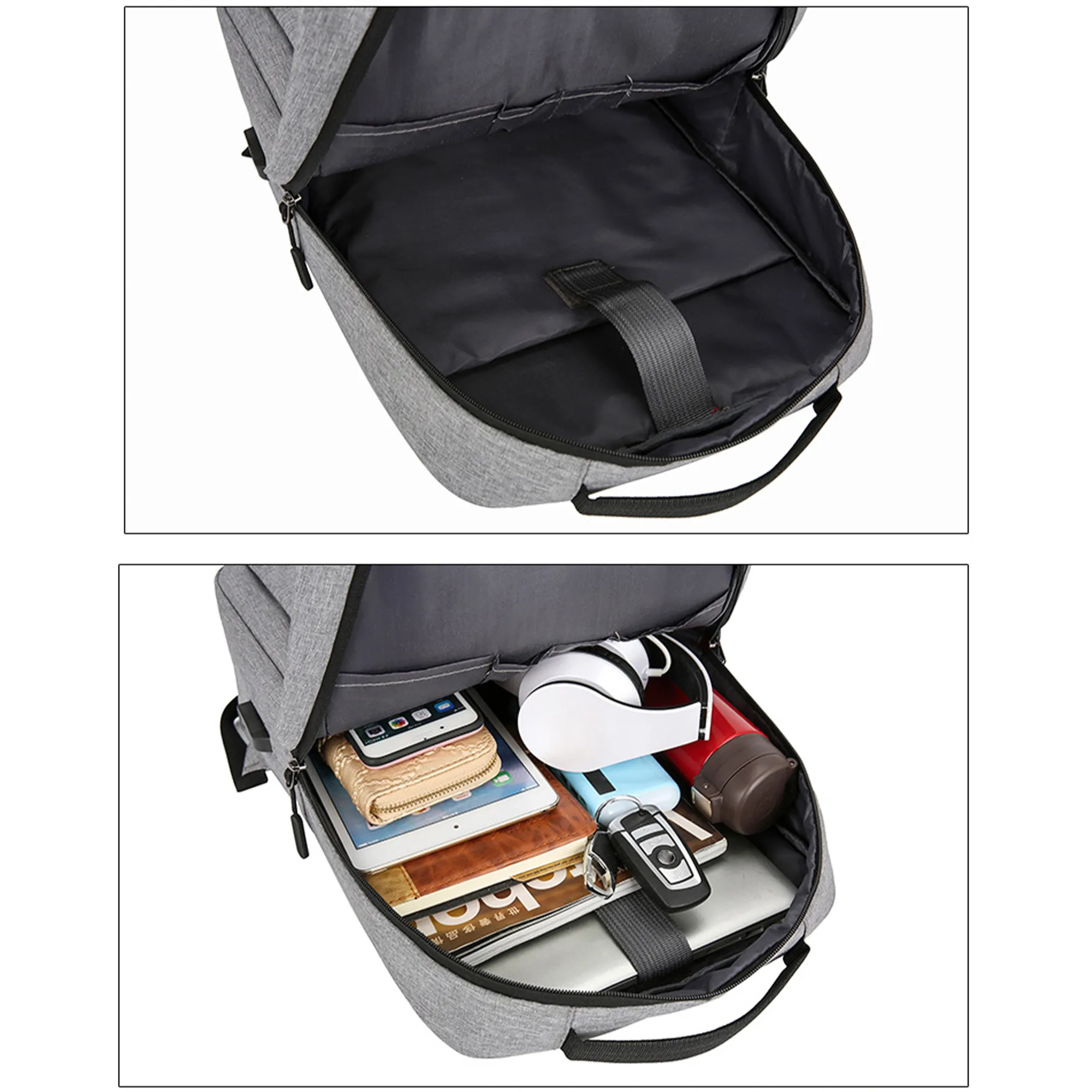 MOQ 20 Waterproof Business Backpack Laptop Travel Bag 4