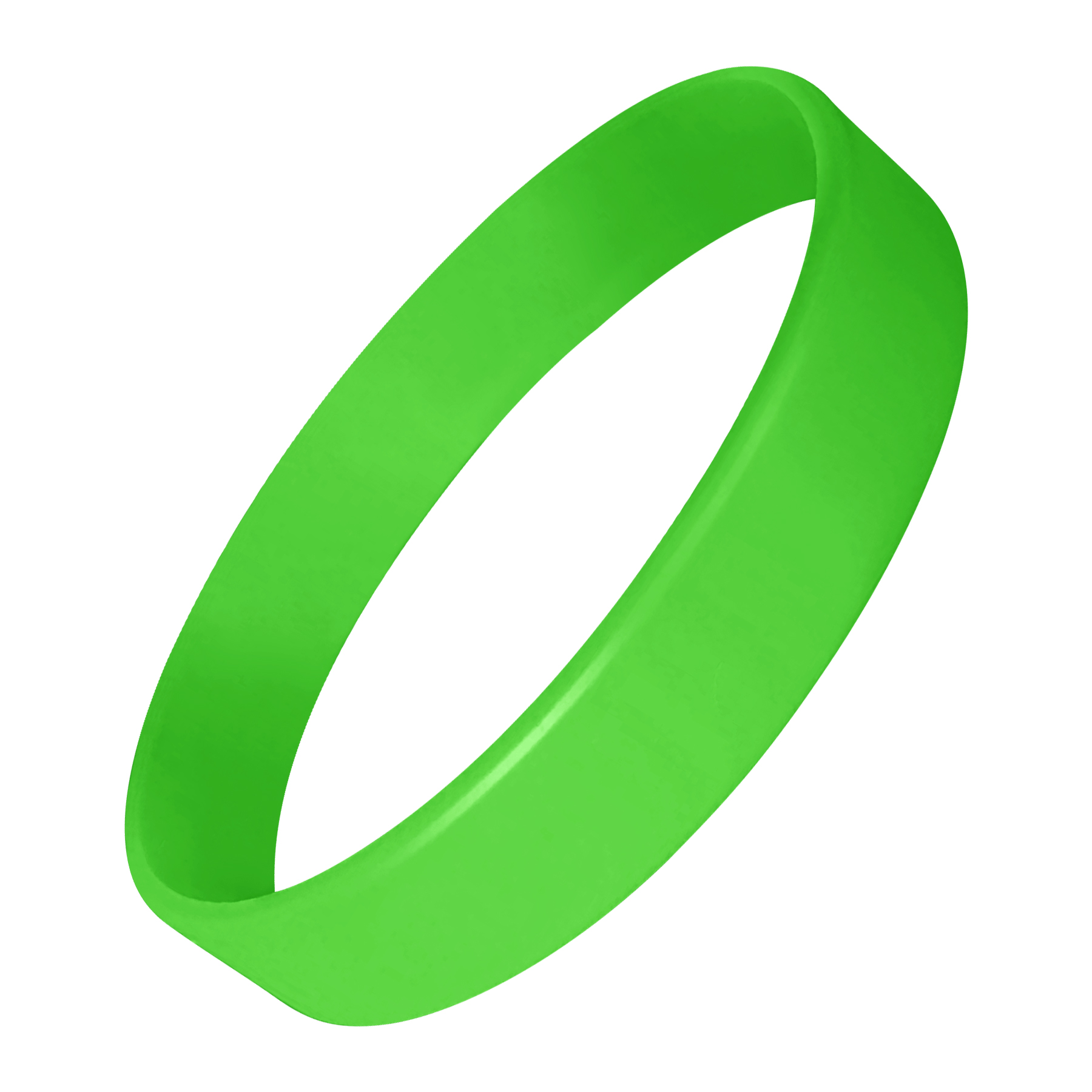 8'' L x 1/2'' WSilicone Wristband 7