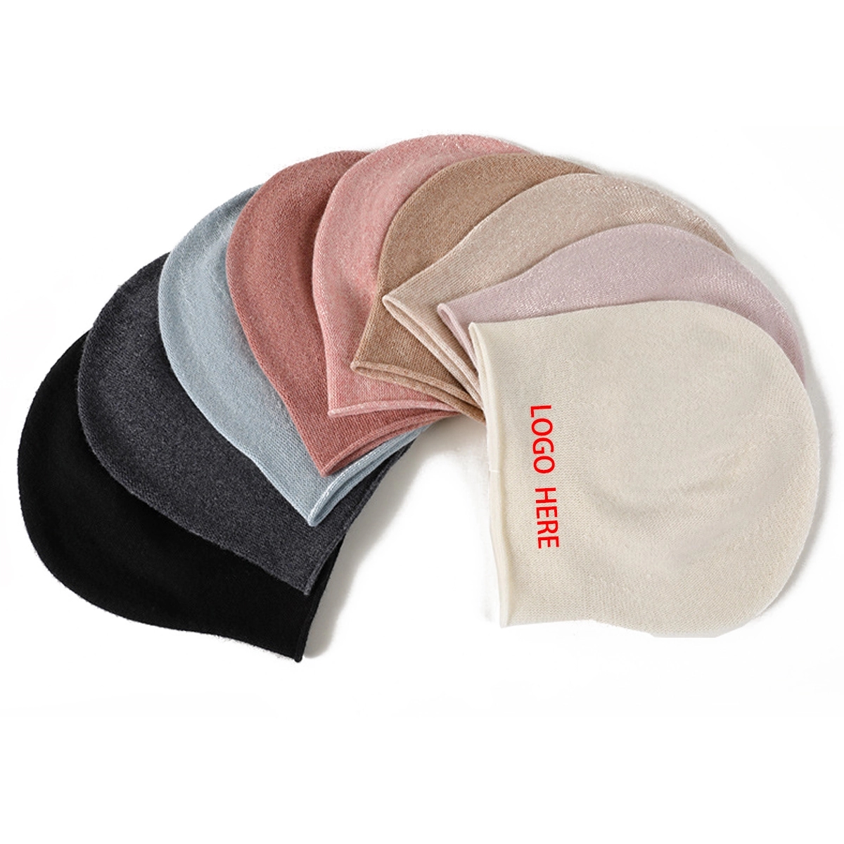 Wool Knit Beanie Hat 1