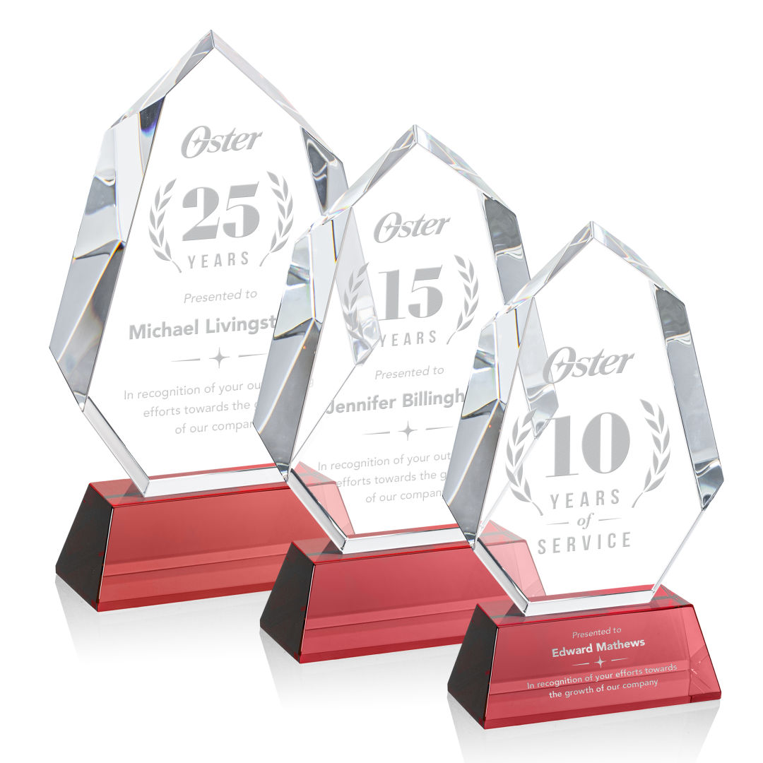 Norwood Award on Newhaven Base - Red 3