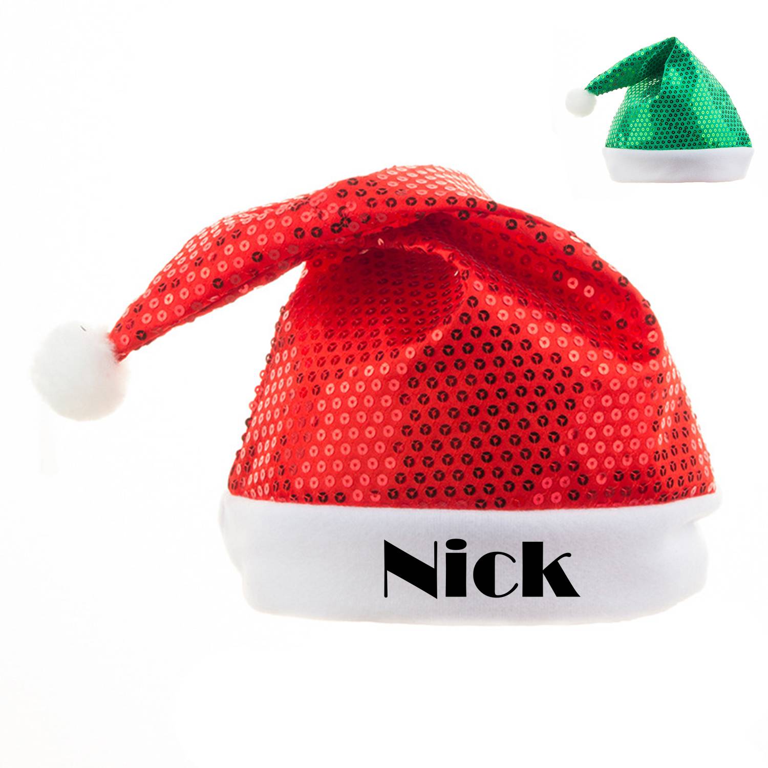Sequin Santa Hat 2