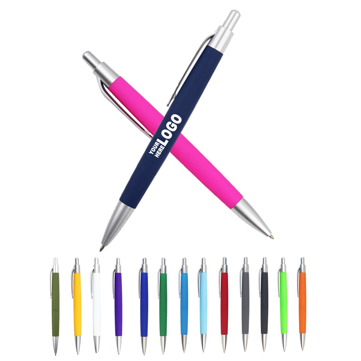 Branded Retractable Logo Pen 1