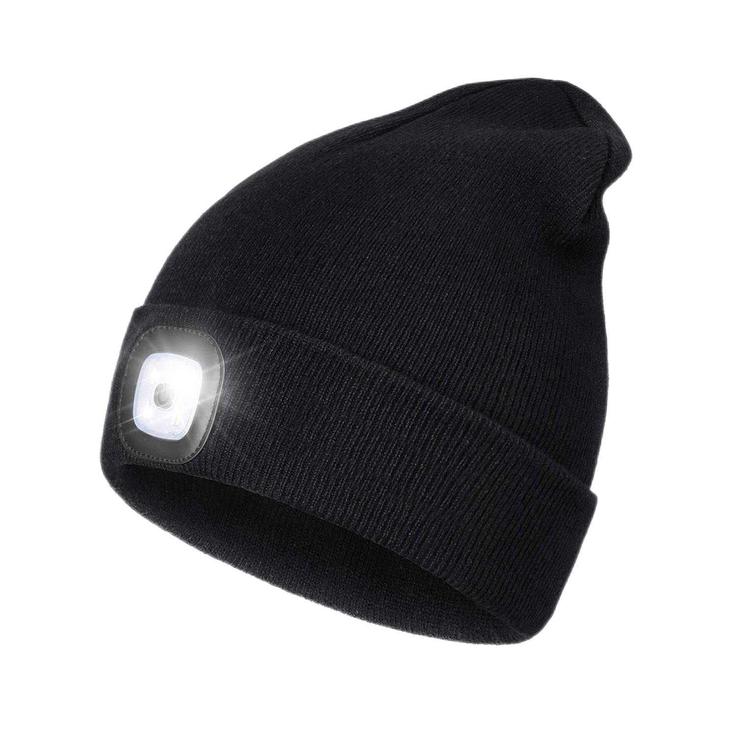 Rechargeable LED Beanie Hat 2