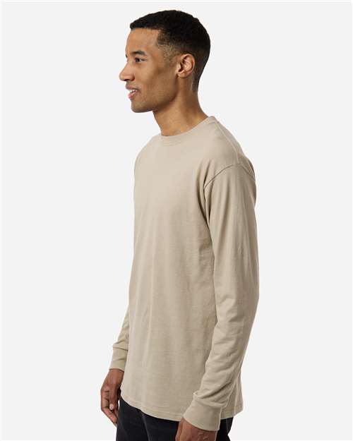 Unisex Gold Soft Touch Long Sleeve T-Shirt - 4820 48