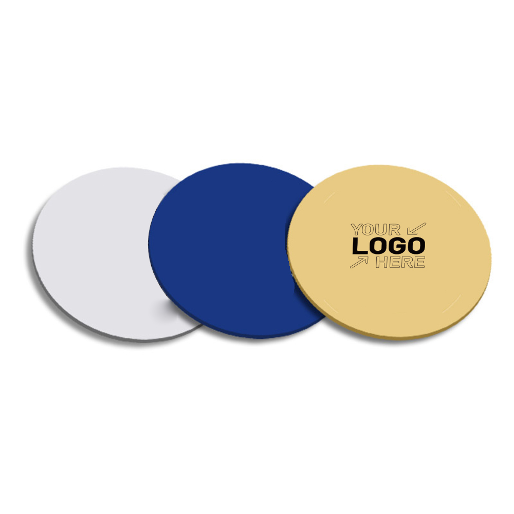 Premium Colorful Paper Coasters 4" Round 4