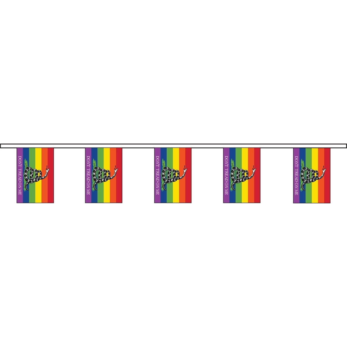 Don't Tread on Me Pride 60' Streamer 1
