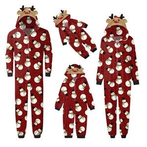 Christmas Printed Jumpsuit Homewear 4