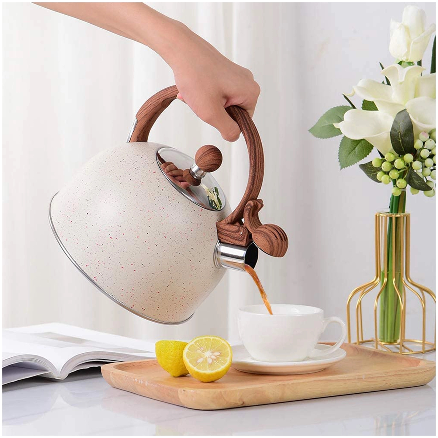 2.5 Quart Whistling Tea Kettle 2
