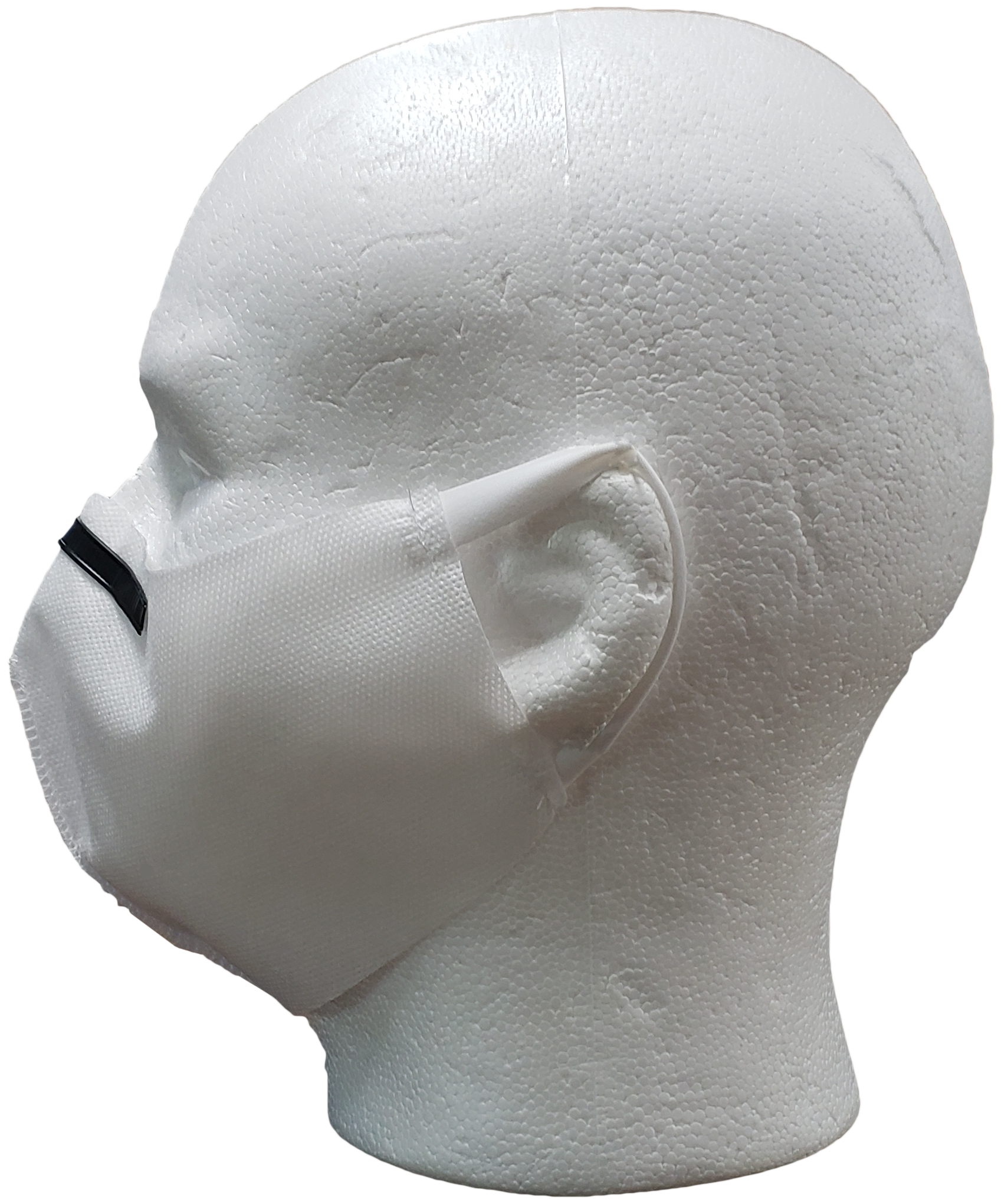 Dimple Polypropylene Ear Loop Mask with Adhesive Nose Clip 2