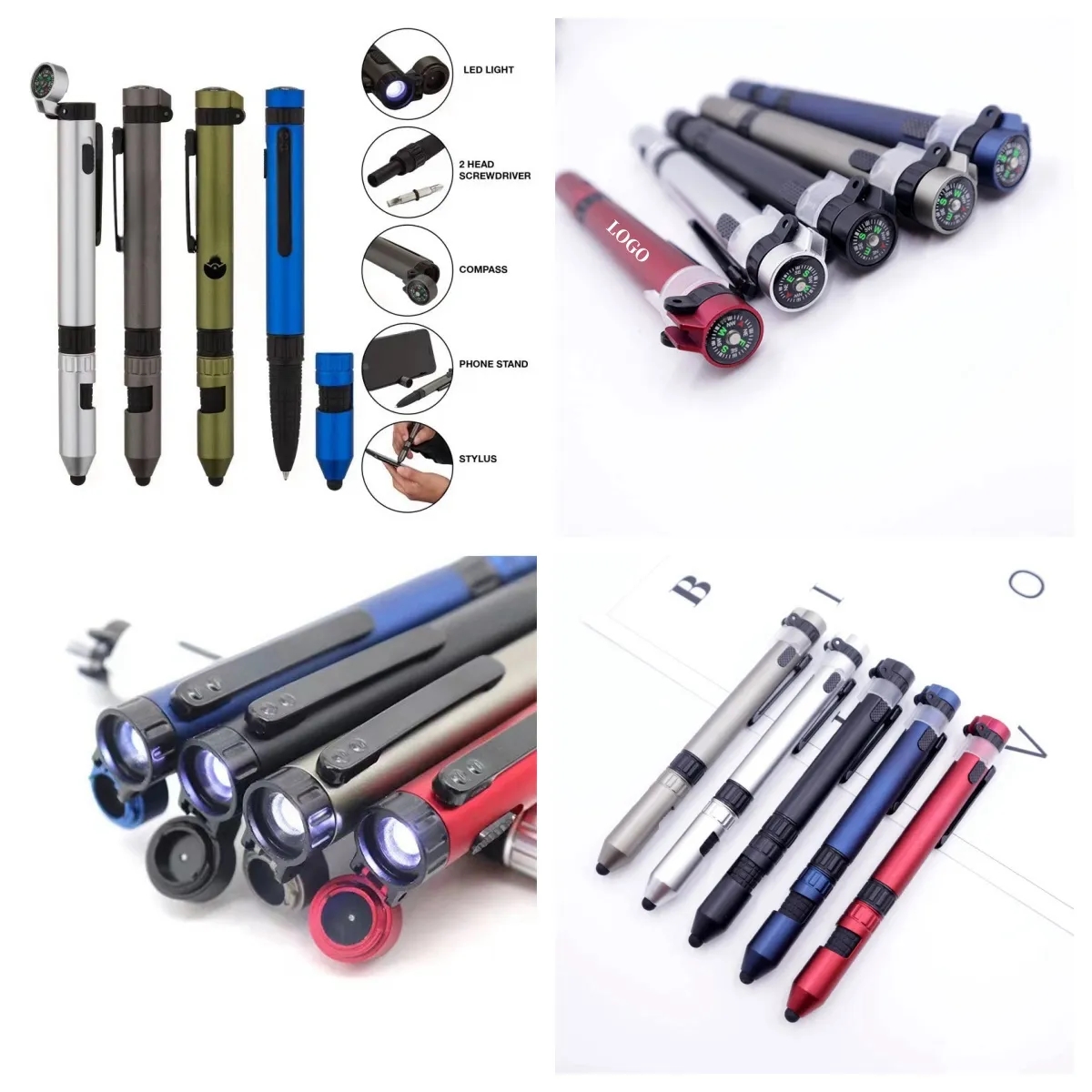 6 in 1 Multitool Ballpoint Pen 4