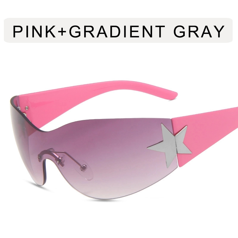 Rimless Pentagram Sunglasses 28