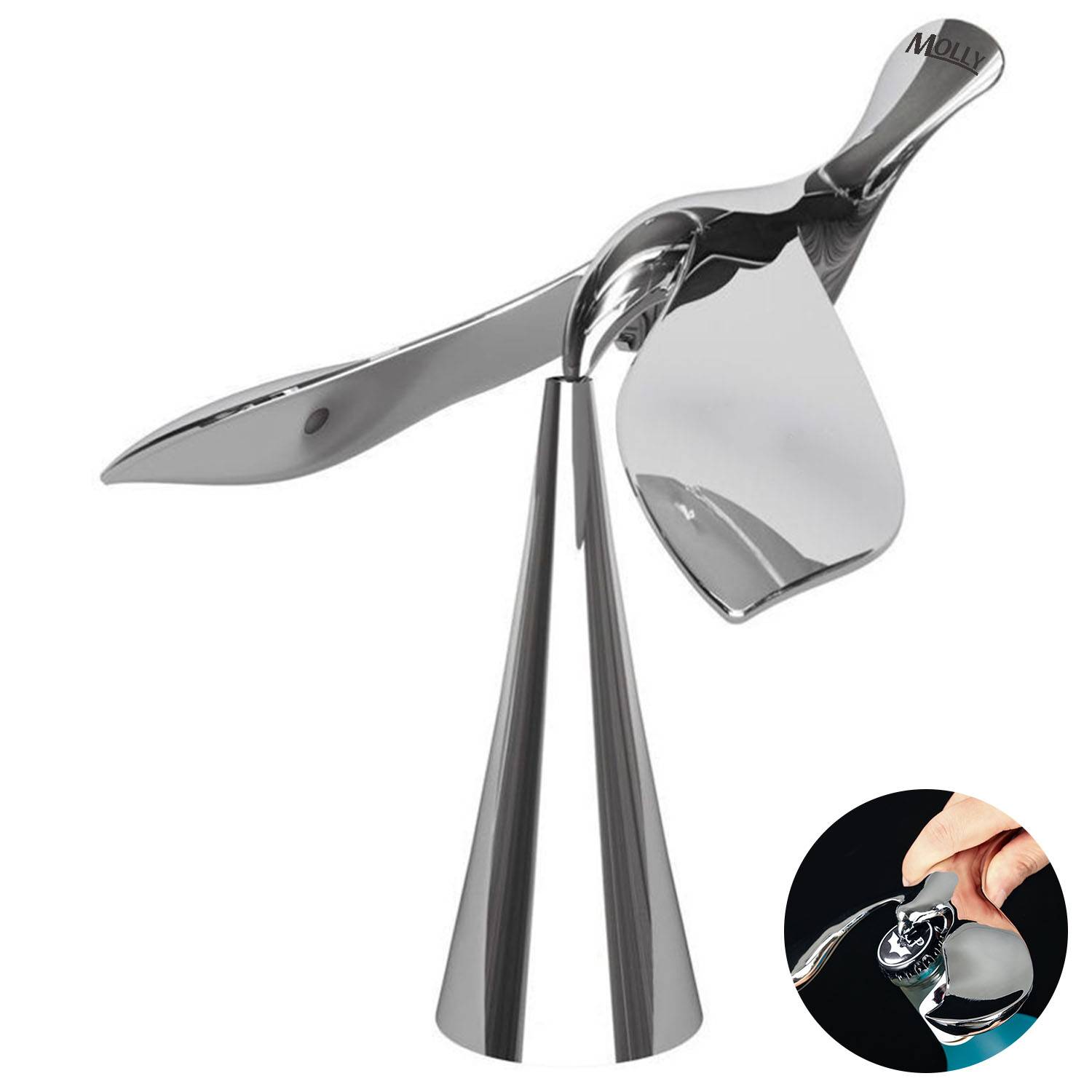 Zinc Alloy Multifunction Bottle Opener 1