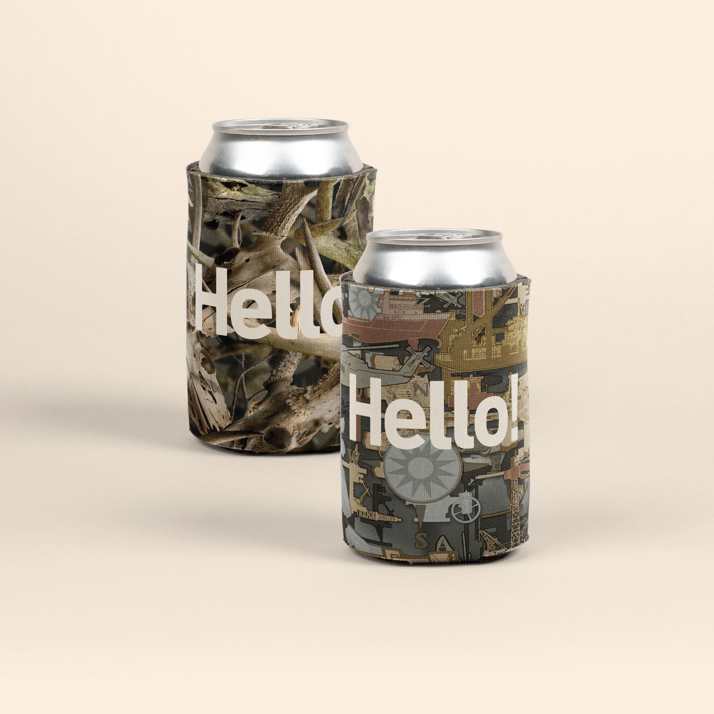 TRADEMARKED CAMO POCKET COOLIE