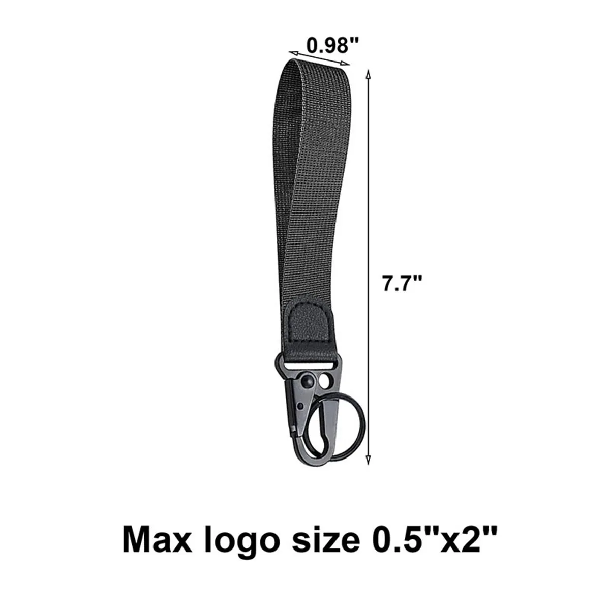 Personalized Customzible Wristlet Lanyard Keychain 3