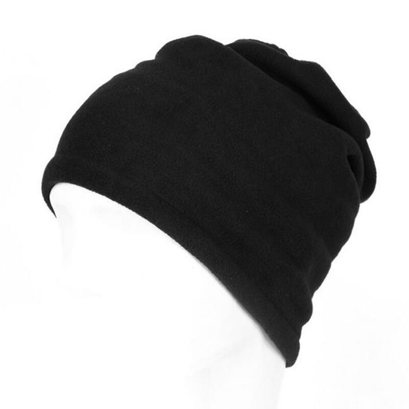 Seamless Men Women Thermal Polar Fleece Beanie Hat Snood Scarf Neck Winter Warm Balaclava 1