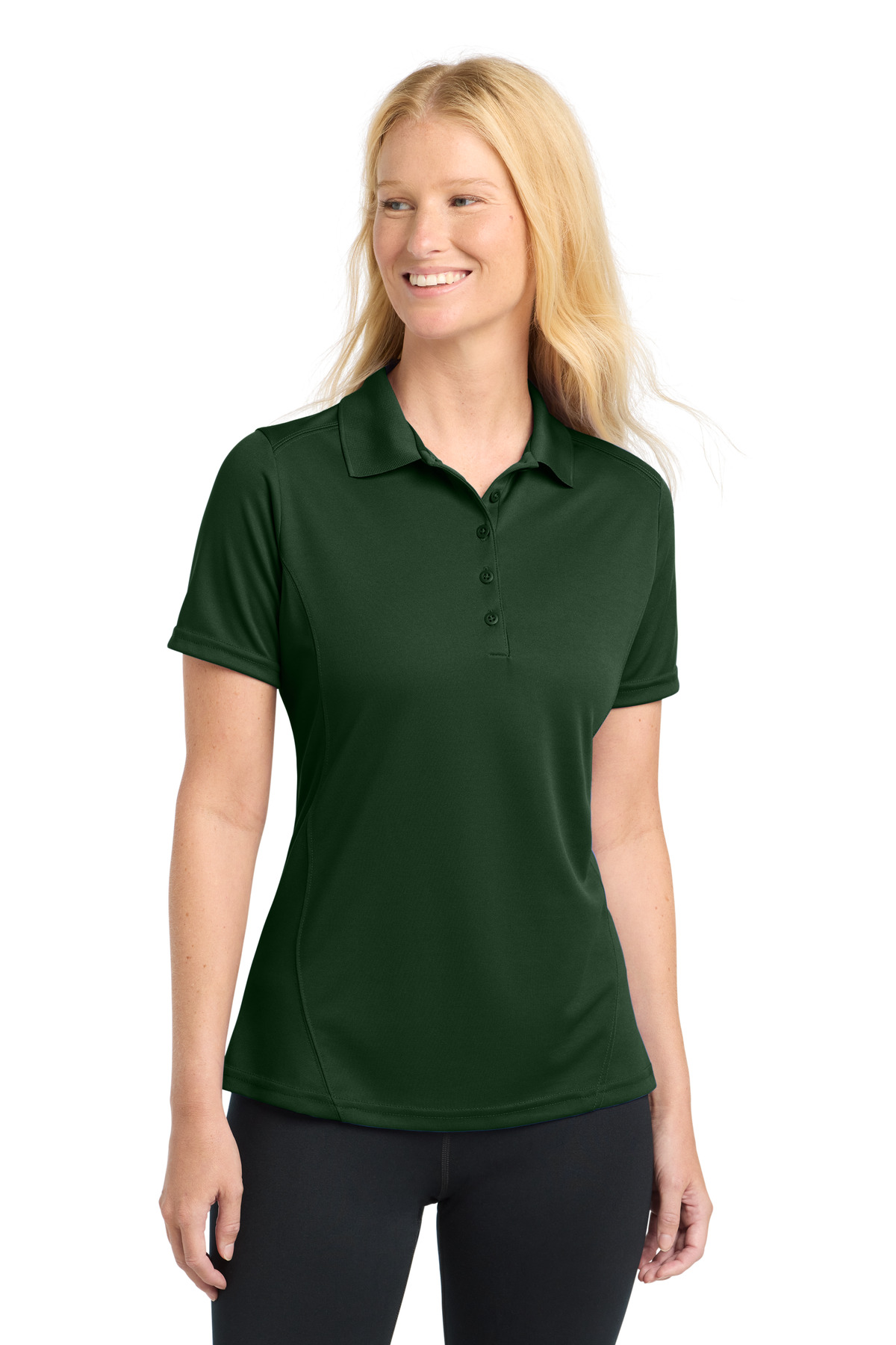 Sport-Tek Women's Dry Zone Raglan Accent Polo. L475 17