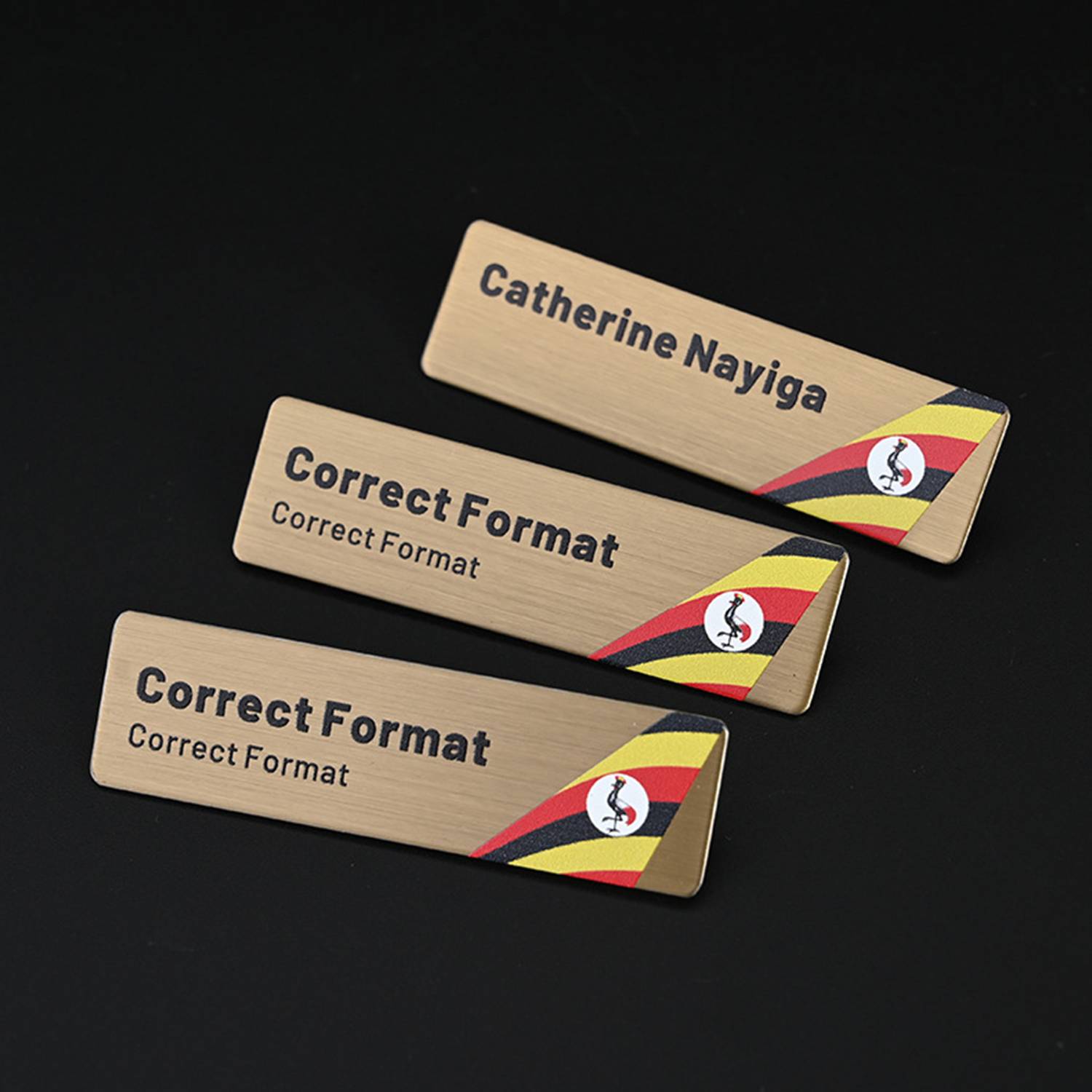Custom Engraved Name Tag Badges 3