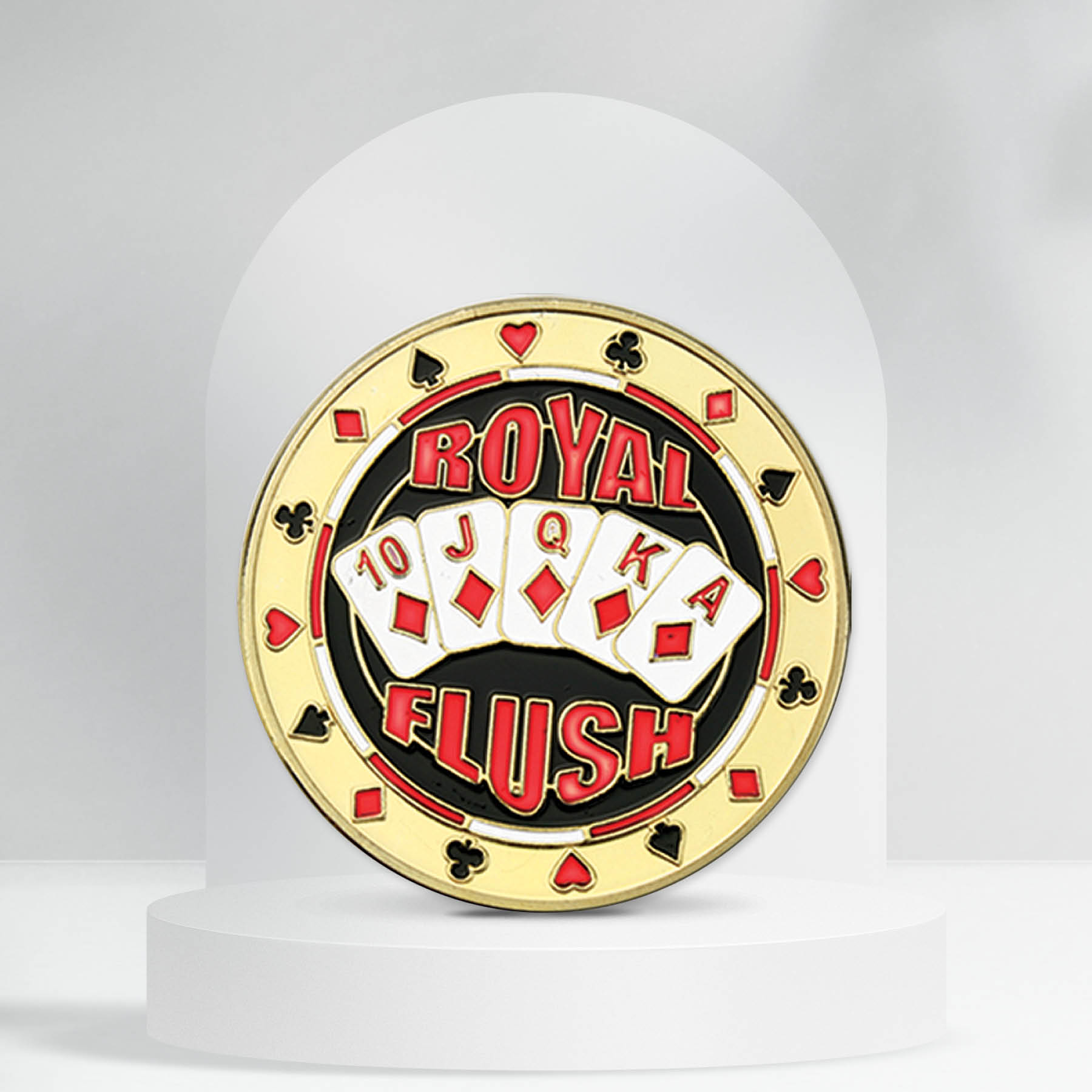 Die Struck & Soft Enamel Coin 1